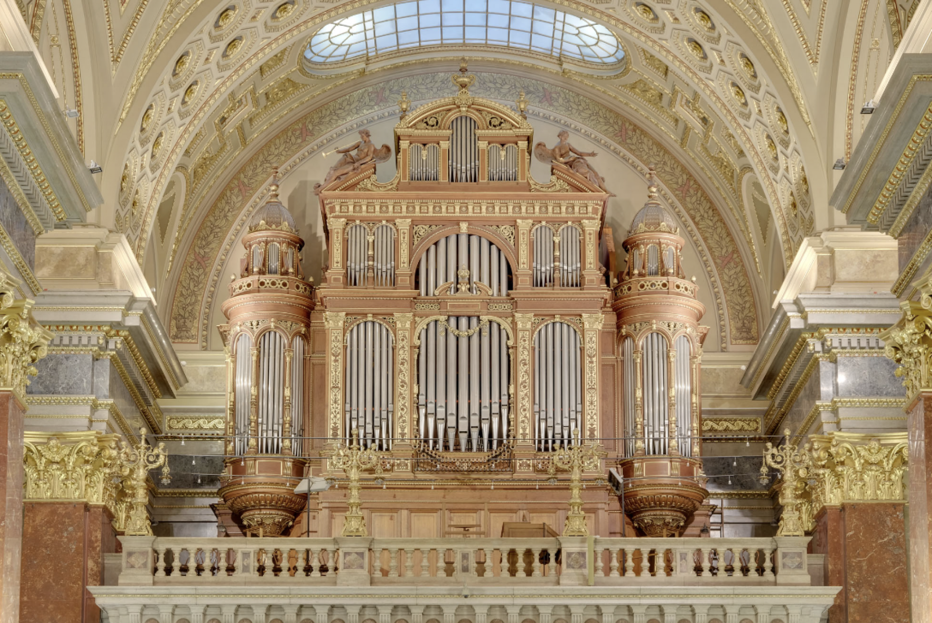 Органный концерт в базилике в Будапеште