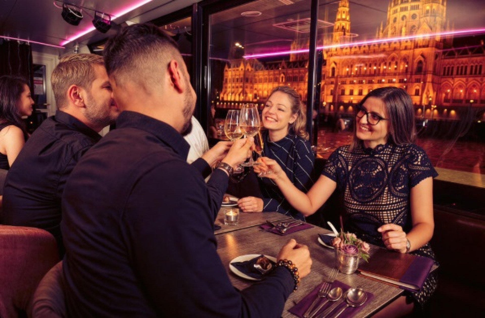 Cena e Luci sul Danubio