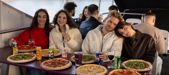 Crucero de Pizza en Budapest