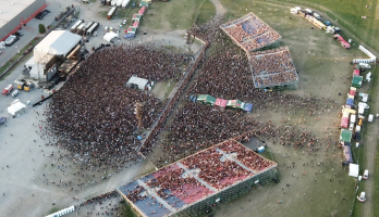 Prag Letňany Flughafen Konzerte
