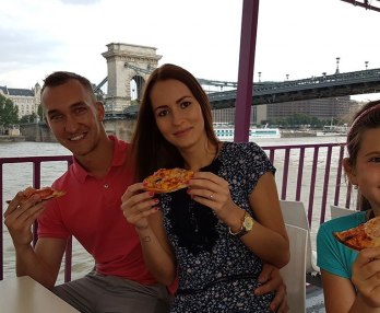 Crociera in barca Pizza e Birra Budapest