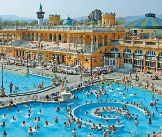 Entrada al spa Széchenyi y terapias de masaje